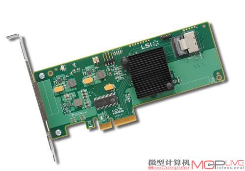 LSI SAS 9211-4i PCI-E阵列卡