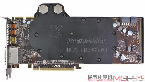 带有水冷头的HD 6970