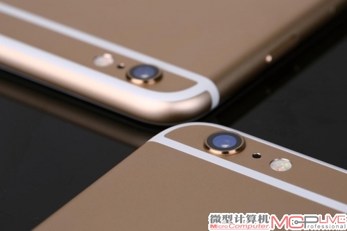 iPhone 6和6 Plus的iSight摄像头都由5层镜片+光学传感器组成，镜头表面都采用了蓝宝石玻璃，而且6 Plus支持光学防抖功能。